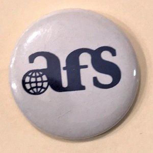 AFS Button Pin Badge